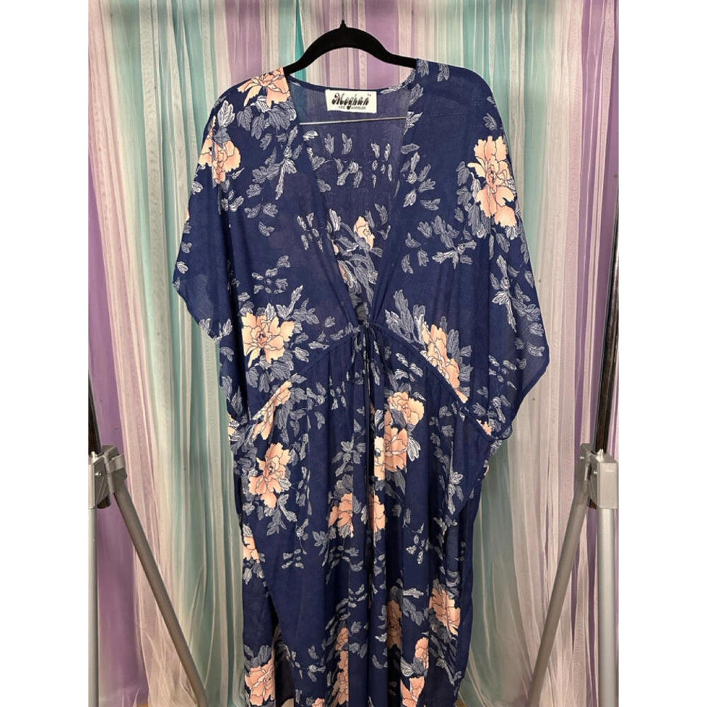 Blue Cover Up Dress
